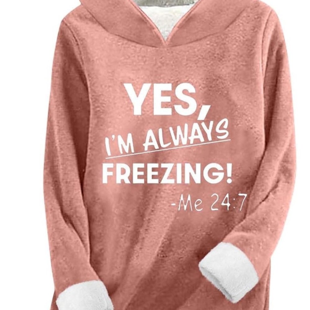 Cozy Pink Hooded Sweatshirt